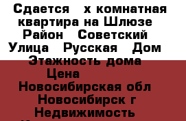 Сдается 3-х комнатная квартира на Шлюзе › Район ­ Советский › Улица ­ Русская › Дом ­ 3 › Этажность дома ­ 9 › Цена ­ 20 000 - Новосибирская обл., Новосибирск г. Недвижимость » Квартиры аренда   . Новосибирская обл.,Новосибирск г.